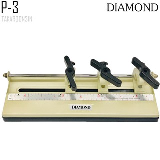 เครื่องเจาะรู DIAMOND มือหมุนปรับได้ รุ่น P-3 (3รู)