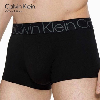 CALVIN KLEIN Underwear ชุดชั้นในชายรุ่น NB1906 001 LOW RISE TRUNK BLACK สีดำ