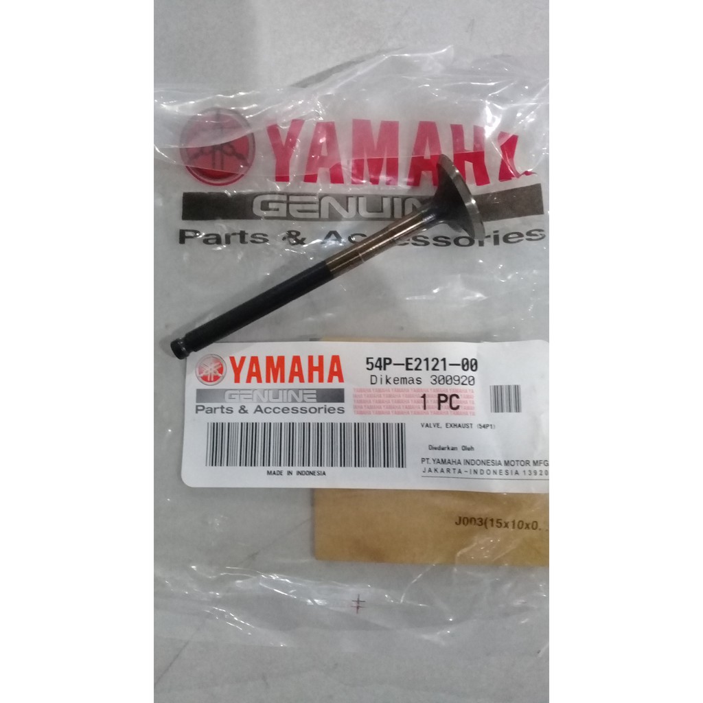 EX วาล์วเดิม UMBRELLA YAMAHA MIOJ, MIOGT, SOULGT, JUPZ1, VEGA FORCE, XEON, JUPITER Z1/VALVE EXHAUST 