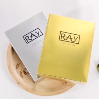 Ray Facial Mask (10แผ่น/กล่อง) แผ่นมาส์กหน้า