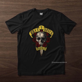 เสื้อยืด ผ้าฝ้าย พิมพ์ลาย Gnr Nightrain Premium Combed สําหรับผู้ชาย