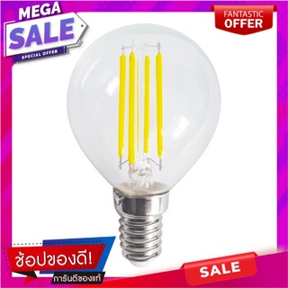 หลอด LED SYLVANIA TOLEDO FIRA BALL E14 4 วัตต์ WARMWHITE หลอดไฟ LED LED BULB SYLVANIA TOLEDO FIRA BALL 4W E14 WARMWHITE