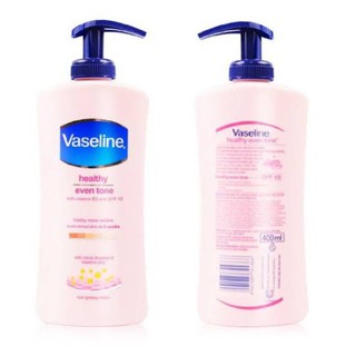 วาสลีนผิว โลชั่นบำรุงผิว Vaseline Healthy Even Tone With Vitamin B3 And SPF 10 400 ml.