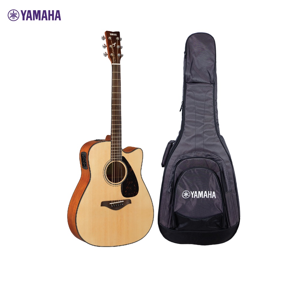 YAMAHA FGX800C Electric Acoustic Guitar กีต้าร์โปร่งไฟฟ้ายามาฮ่า รุ่น FGX800C + Deluxe Guitar Bag กระเป๋ากีต้าร์รุ่นดีลั