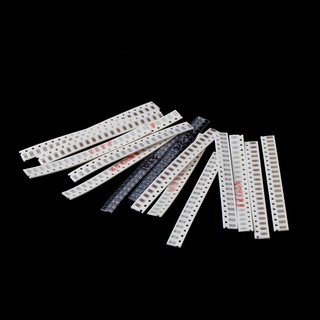 320 ชิ้น 16 values 10 pf - 22 uf 1206 smd ตัวเก็บประจุ