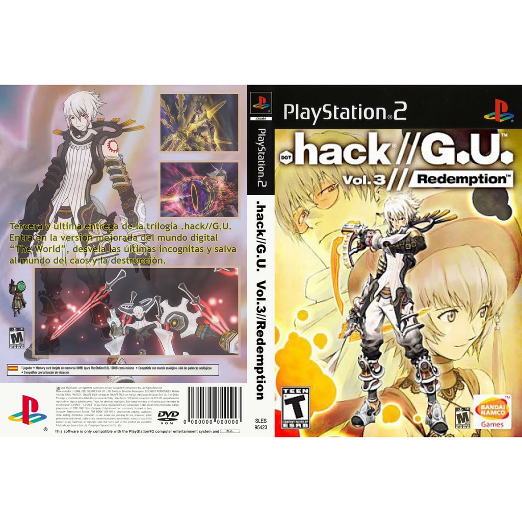 เกมส์ Dot Hack G.U. Vol. 3 - Redemption (PS2) สำหรับเครื่องที่แปลงระบบแล้วเท่านั้น
