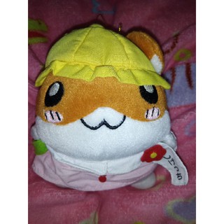 ตุ๊กตาหนูแฮมสเตอร์มือสองญี่ปุ่น ตัวแน่นๆขนาด 7 นิ้วตาเป็นปักๆ