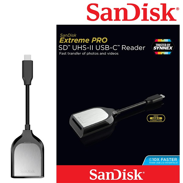 SanDisk Extreme PRO SD UHS-II USB Type-C Card Reader (SDDR409G46) การ์ด ...