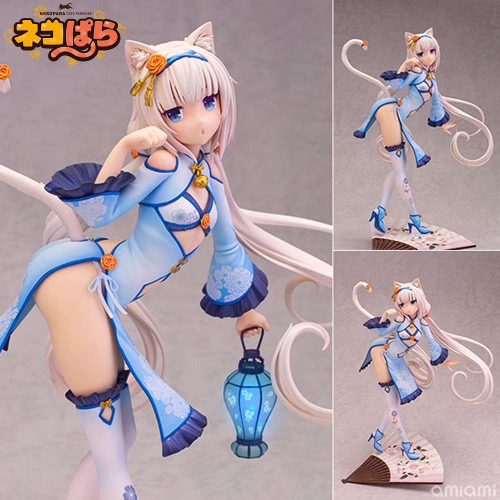 Figure ฟิกเกอร์ Model โมเดล Nekopara เนโกะพารา Vanilla วานิลลา Chinese Dress edition illustration by