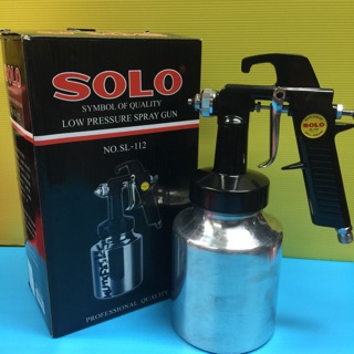 SOLO กาพ่นสี กาตั้ง SL-112 ขนาด 1.3 mm ใช้กับปั๊มลม