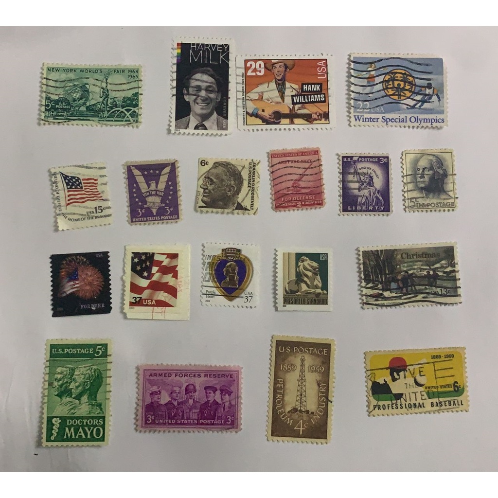 แสตมป์ Old Collection USA T31