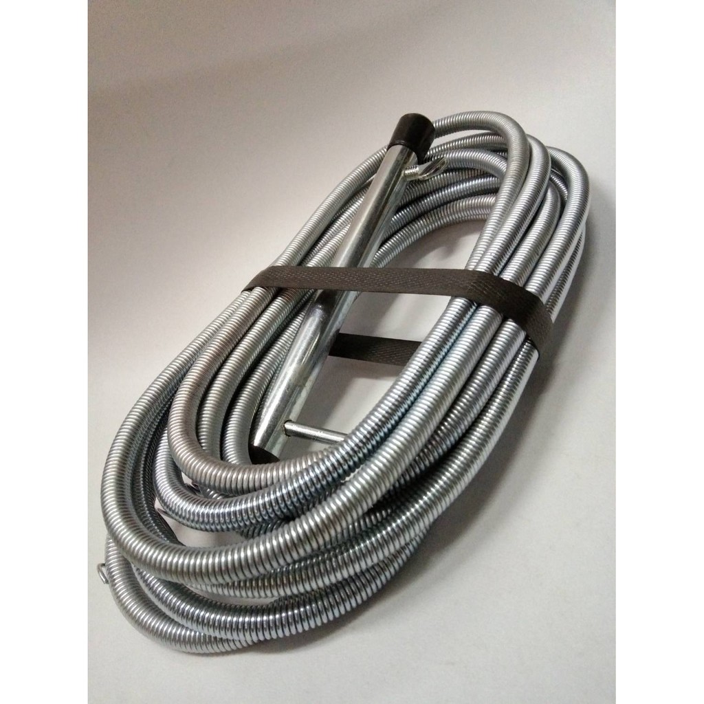 Eagle One สปริงทะลวงท่อน้ำอุดตัน 5 เมตร สปริงทะลวงท่อตัน งูดินท่อ งูเหล็ก แทงท่อ Eagle ONE - รูปที่ 2