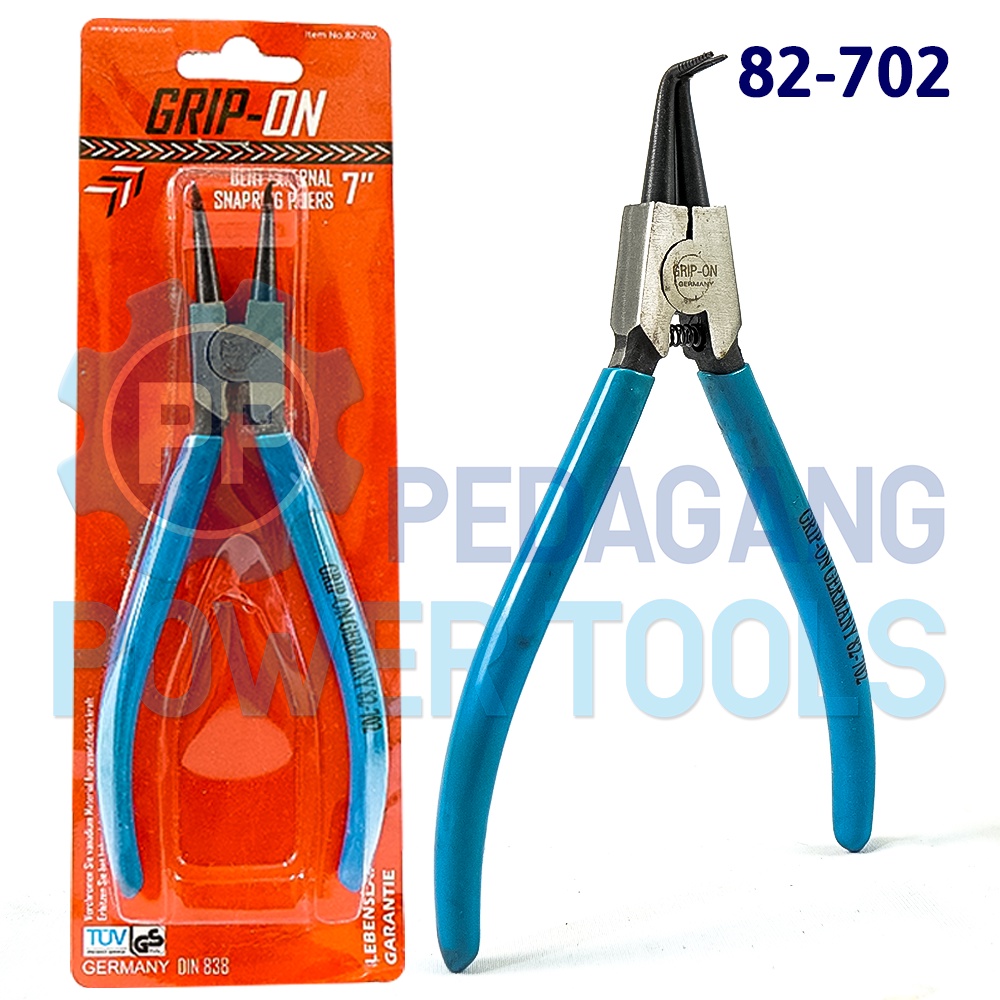 SPI 7 INCH BEND OPEN SNAPRING PLIERS ด้ามจับบน 82-702