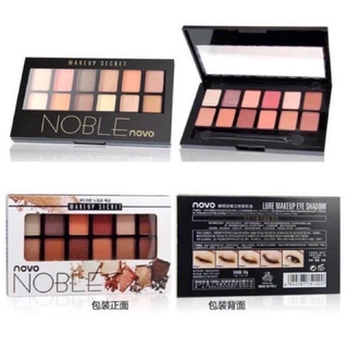 ส่งฟรี(ใหม่/พร้อมส่ง/ของแท้) Novo Noble Eye Shadow 12 สี