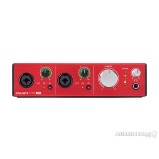 Focusrite : CLARETT 2PRE USB by Millionhead (ออดิโออินเตอร์เฟส 10-in/4-out คุณภาพสูงมาพร้อมโหมด AIR ที่จะทำให้เสียงใส)