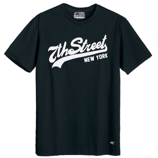 7th Street เสื้อยืด รุ่น RSR006 สีกรมท่า เสื้อยืดคอกลม