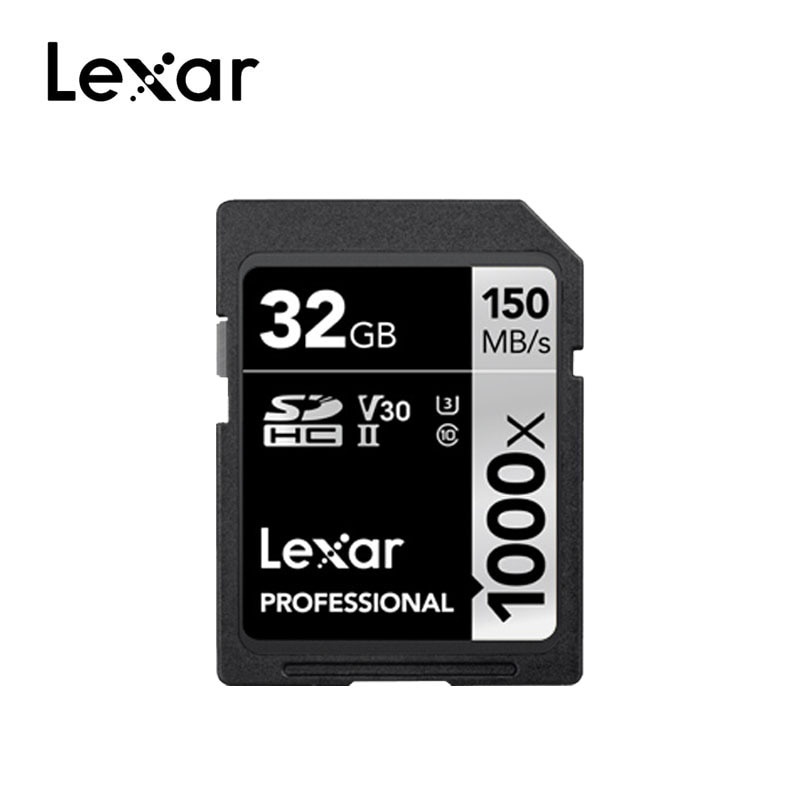 Original Lexar 128GB SD Card 1000x UHS-II U3 SDHC SDXC 32GB Memory Card 16GB 64GB Carte SD #6