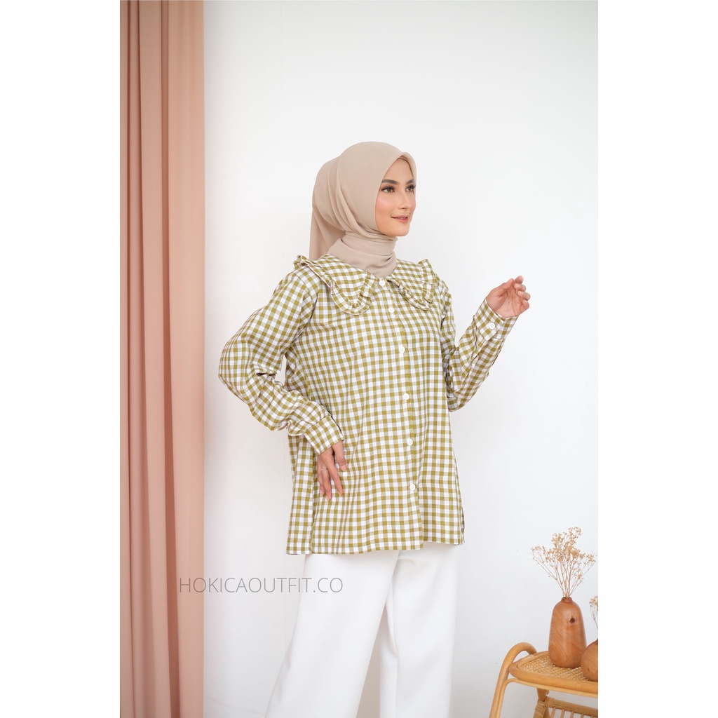 ZAVIA BLOUSE / เสื้อผ้าผู้หญิง / รุ่นใหม่ / BLOUSE /