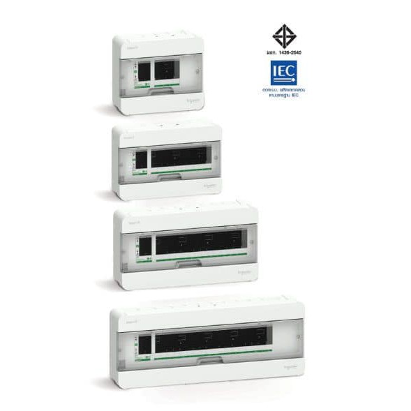Square D Classic+Single Bus
