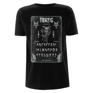 ใหม่ เสื้อยืด พิมพ์ลายตลก Danzig Ouija Board อัตราการส่งคืนสูงมากS-5XL