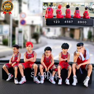 slam dunk ฟิกเกอร์รูปเสือห้าตัวตกแต่งรถ