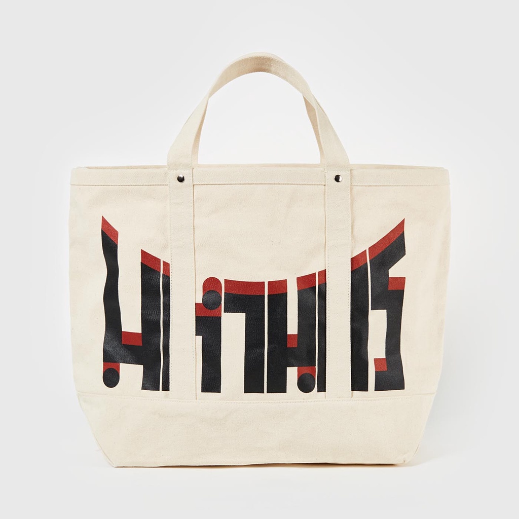 MAHANAKHON THE JOY LUCK CLUB BKK TOTE BAG BLACK กระเป๋าผ้า สีดำ