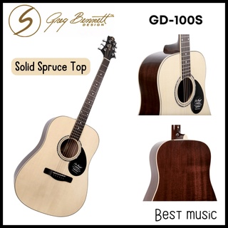 กีต้าร์โปร่ง Greg BenNett รุ่น GD-100S  Solid Spruce Top