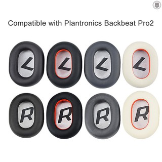 Cod แผ่นครอบหูฟังแบบเปลี่ยนได้ 2 ชิ้นสําหรับ Plantronics Backbeat Pro 2 Over Ear