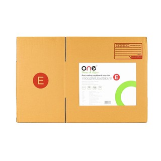 กล่องพัสดุไปรษณีย์ E 10 ใบ/แพ็ค ONE Postage box E 10 pcs / pack ONE