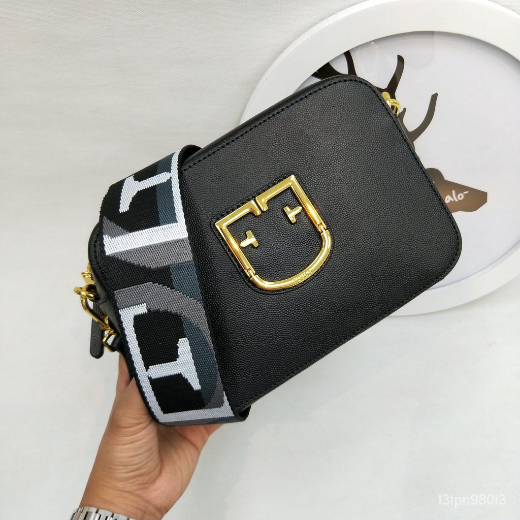 FURLA stylish camera bag with two shoulder straps，As popular as tory