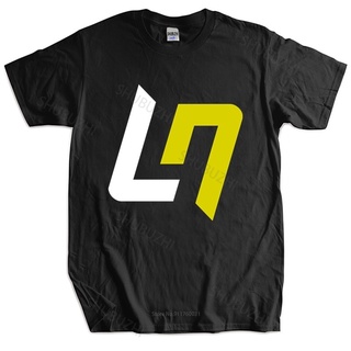 ถูกสุดๆเสื้อยืดผ้าฝ้าย พิมพ์ลายโลโก้ Lando Norris Norris สีดํา แฟชั่นฤดูร้อน สําหรับผู้ชาย และผู้หญิง