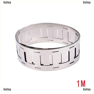 (valley) เทปนิกเกิล 1 ม. 0 . 15x27 มม. ni plate strip สําหรับแบตเตอรี่ 18650 li - ion