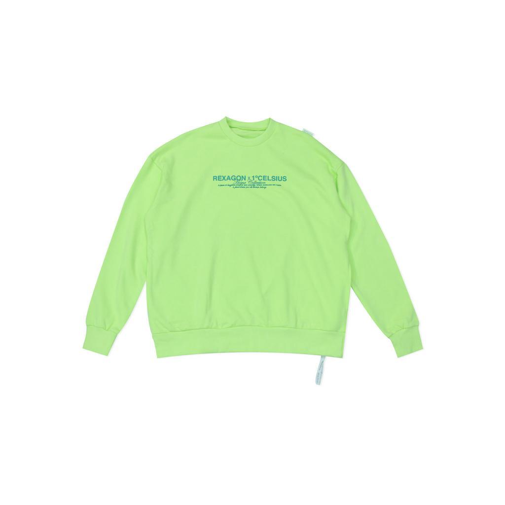 REXAGON X 1°CELSIUS - เสื้อสวมหัว Home Cozy (Apple Green)