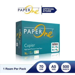 กระดาษถ่ายเอกสาร Paper One A5  (70 แกรม)