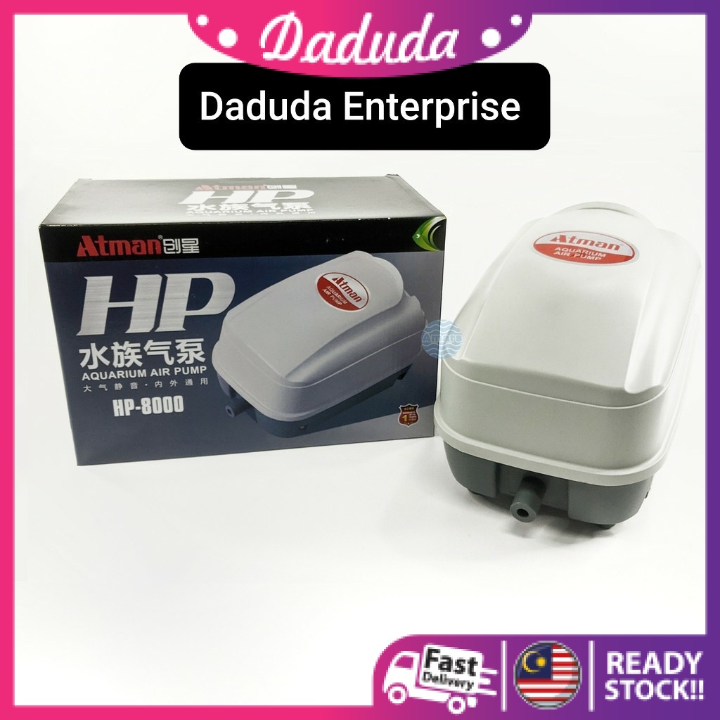 Atman พิพิธภัณฑ์สัตว์น้ําที่มีประสิทธิภาพปั๊มลมปลา Hp4000 Hp8000 Hp12000 , ikan betta laga arowana d