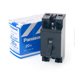 เซฟตี้เบรกเกอร์ 20A 2P PANASONIC