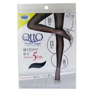 Dr. Scholl Medi QttO stockings Slender magic Black Size M-L หรือ L-LL ถุงน่อง สีดำ ขาเรียว เพื่อสุขภาพ