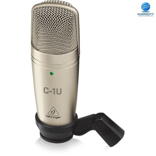 Behringer C-1U ไมโครโฟนสตูดิโอแบบสาย ไมโครโฟนอัดเสียงผ่านสาย USB ลงคอมพิวเตอร์ PC/MAC