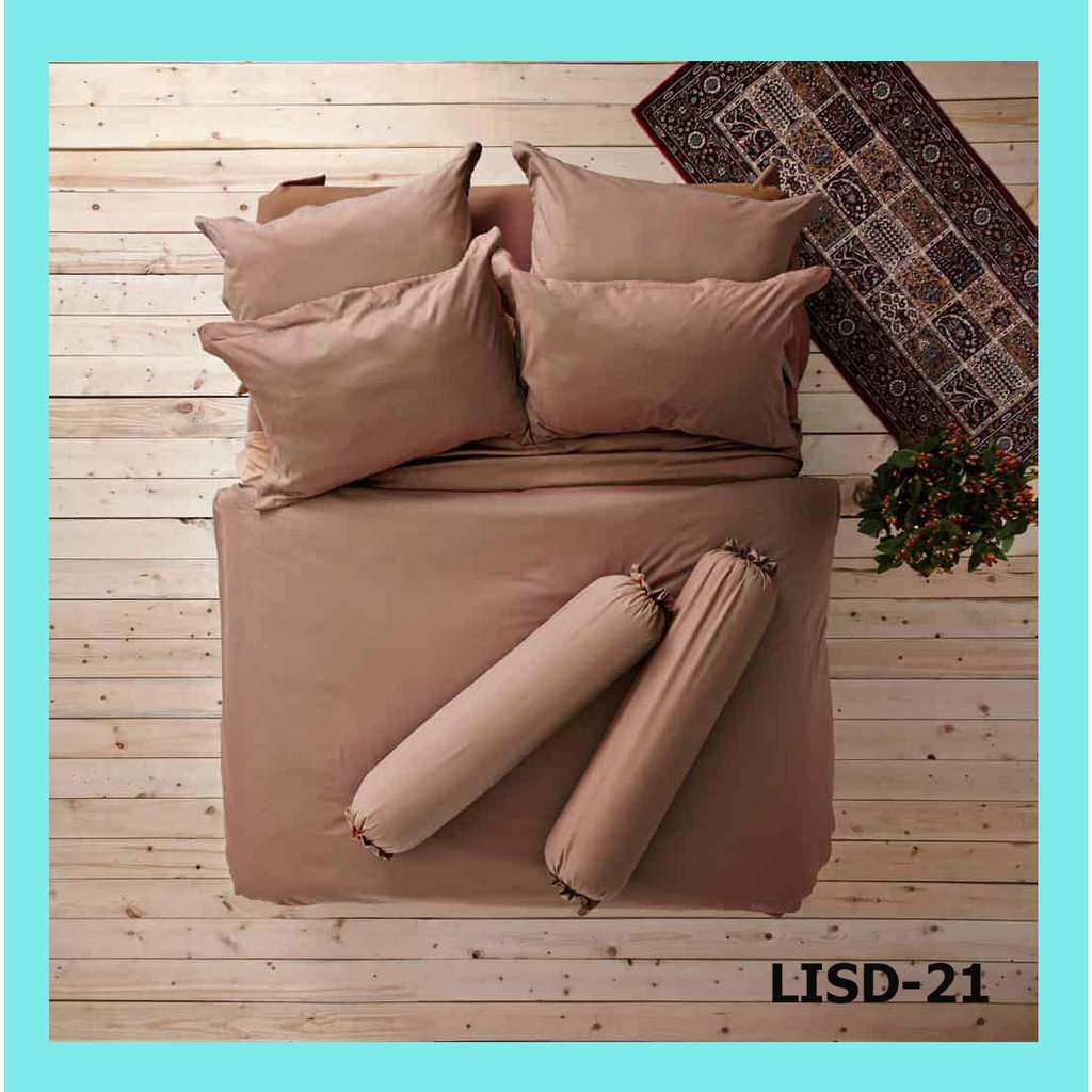 โลตัส ชุดผ้าปูที่นอน ● รวม ผ้านวม ● รหัส LISD-21 ( 5ฟุต / ควีน : 6ฟุต / คิง )