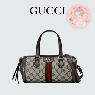 Shopee ราคาต่ำสุด 🔥ของแท้ 100% 🎁Gucci Brand New Ophidia Collection GG Small Boston Bag