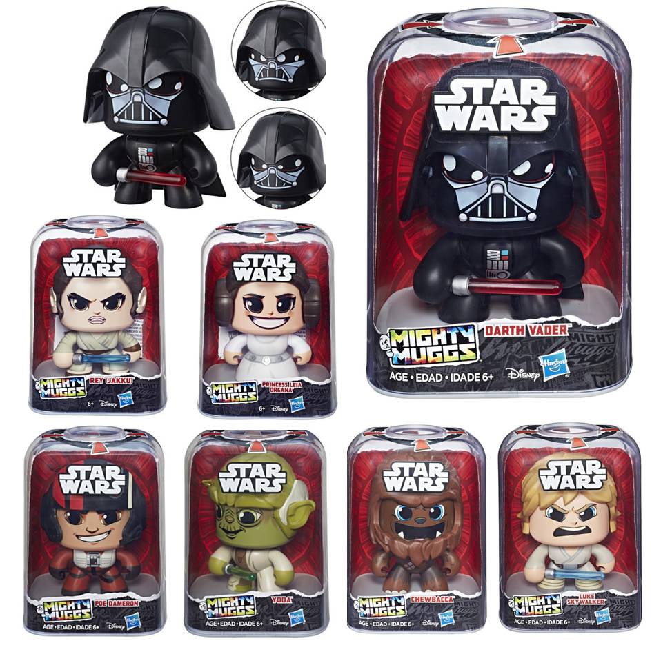 Star Wars(สตาร์วอร์) - Mighty Muggs Star Wars สตาร์วอร์ ของเล่นเด็กผู้ชาย  เปลี่ยนหน้าได้ รุ่น Ste2109 | Shopee Thailand