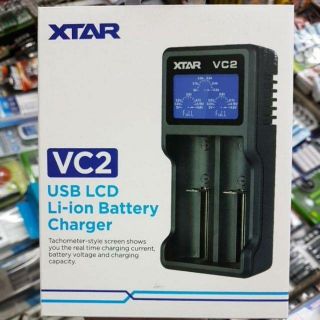 Xtar Vc2 เครื่องชาร์จถ่านLion 2ก้อน