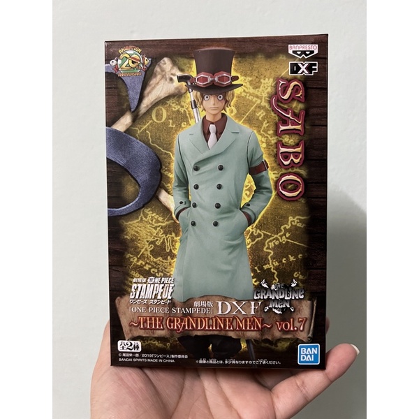 ฟิกเกอร์แท้🇯🇵Bandai Spirits DXF THE GRANDLINE MEN Vol.7 Movie Version ONE PIECE STAMPEDE Sabo