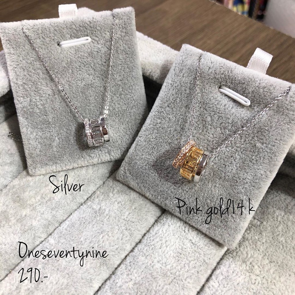 OneSeventyNine สร้อยคอพร้อมจี้เพชร CZ รุ่น OSN716