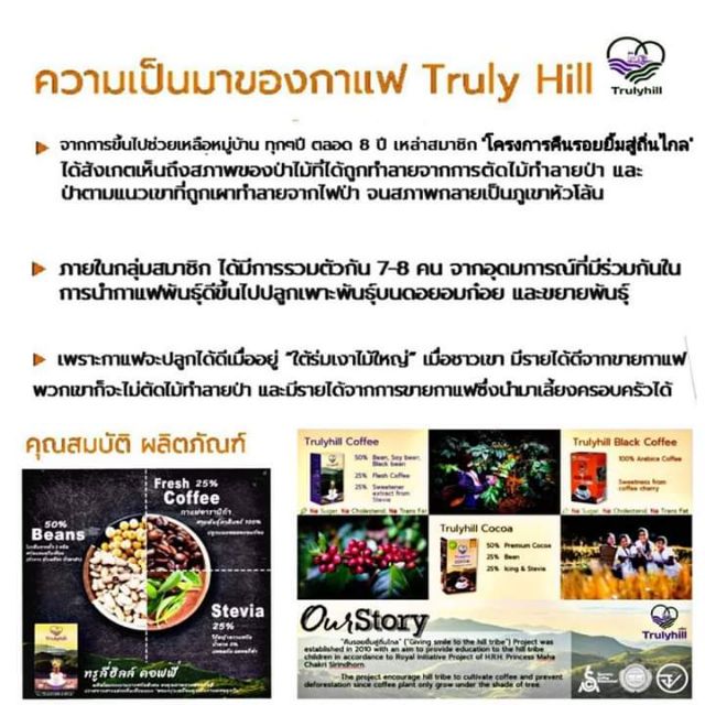 กาแฟสด 3in1 เพื่อสุขภาพ กล่องเล็ก 10 ซอง ไม่ใส่น้ำตาล และครีมเทียม - รูปที่ 5