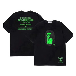 BAPE UNDEFEATED limited big man head T-shirt