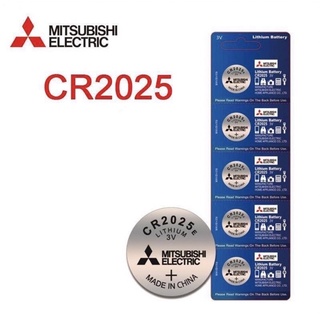 Mitsubishi ถ่านกระดุมCR2025 Lithium 3V ของแท้