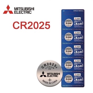 Mitsubishi ถ่านกระดุมCR2025 Lithium 3V ของแท้