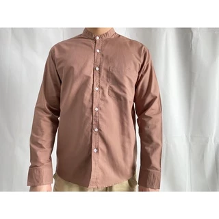 คอจีน/แขนยาว 5XL/6XL ผ้า OXFORD - เสื้อเชิ้ตคนอ้วน ไซส์ใหญ่ Big size