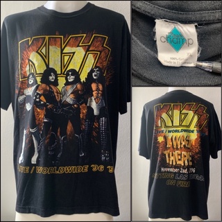 เสื้อวง KISS : ALIVE / World Wide 96 97 ( มือสอง )